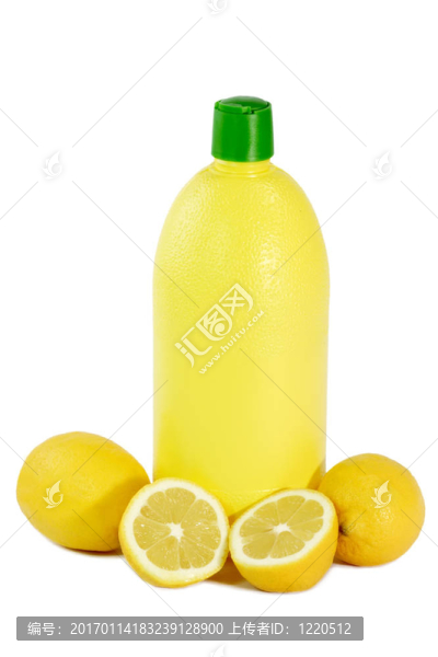 一瓶檸檬濃縮汁
