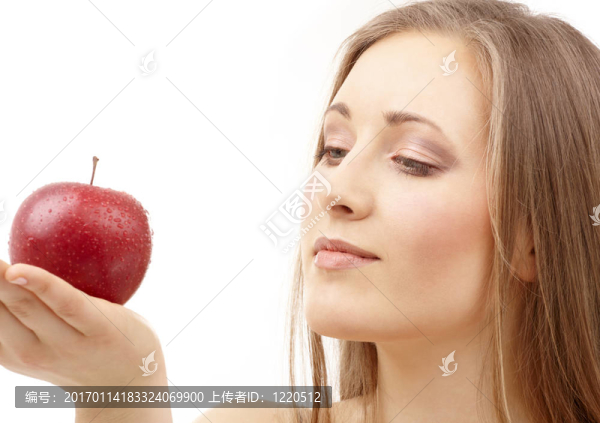 女人與蘋果-匯圖網(wǎng) www.fosd68.com 女人與蘋果
