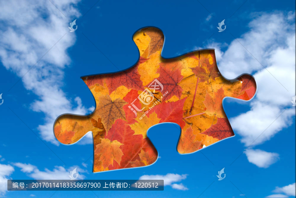 秋天的拼圖