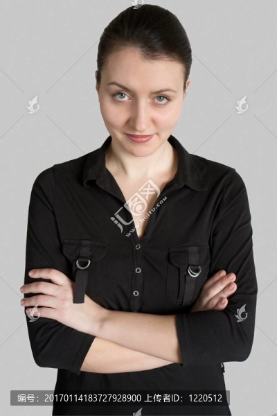 女人有折一只胳膊