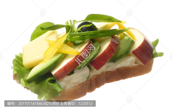 三明治和蘋果