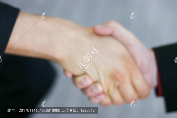 商業(yè)的握手