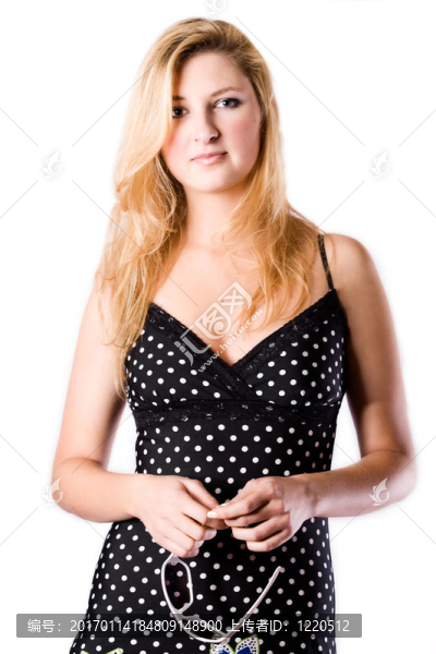 可愛的可愛的女孩