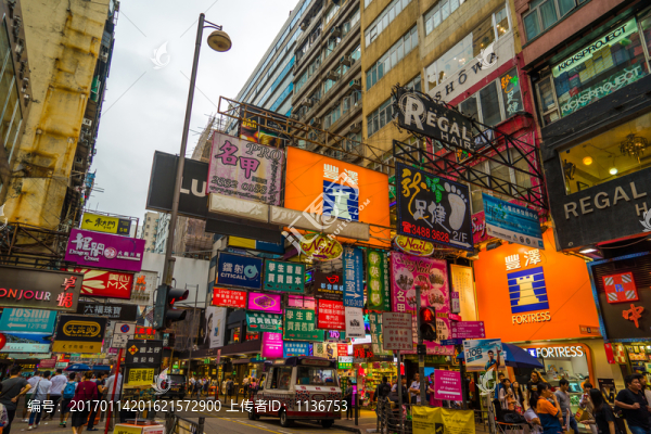 香港旺角街景