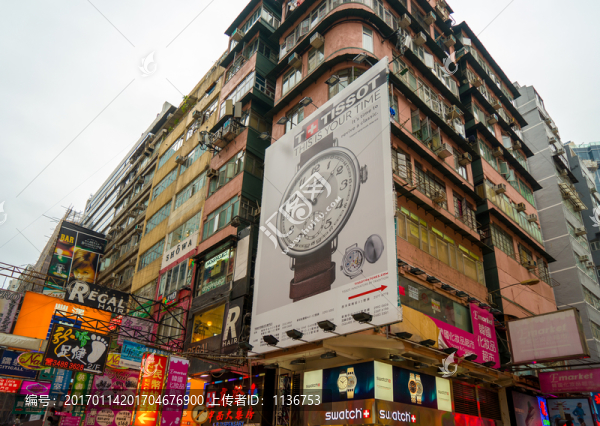 香港旺角街景