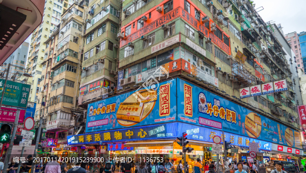 香港旺角街景