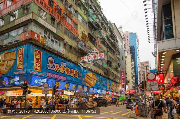 香港旺角街景