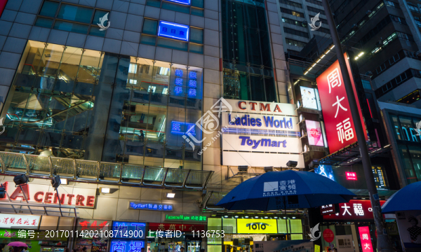 香港旺角街景