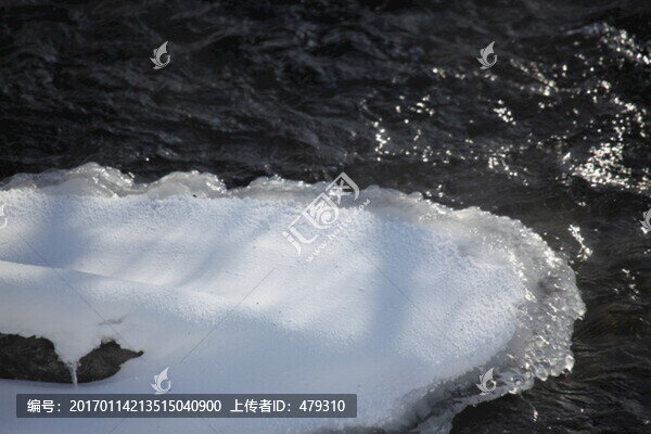 春雪,春水,春水流