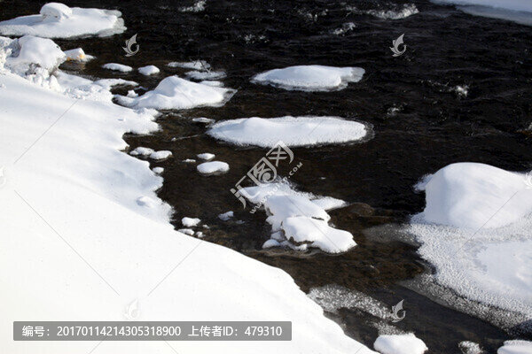 暖冰,白雪