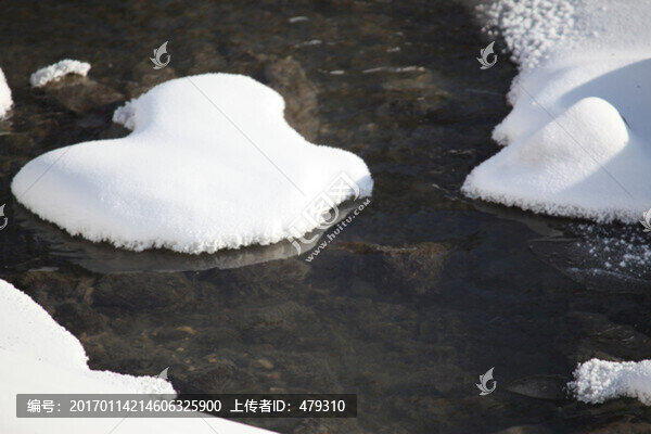 春雪,春水,春水流
