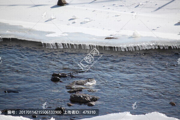 春雪,春水