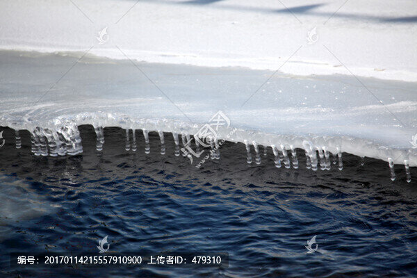 春雪,春水