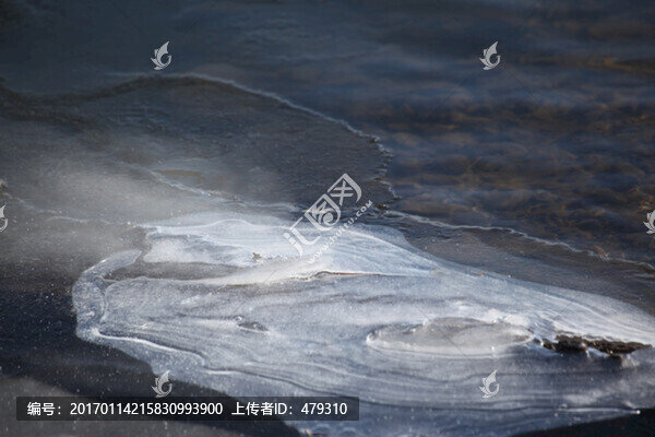 暖冰,白雪