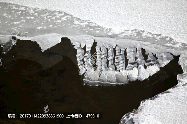 暖冰,白雪
