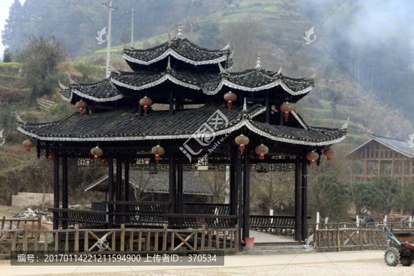 地筍苗寨,湘西,少數(shù)名族,山寨