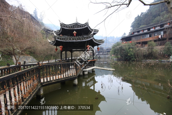 地筍苗寨,湘西,少數(shù)名族,山寨