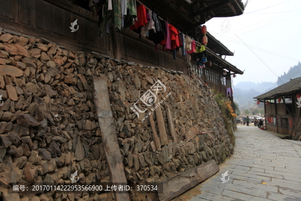 地筍苗寨,湘西,少數(shù)名族,山寨