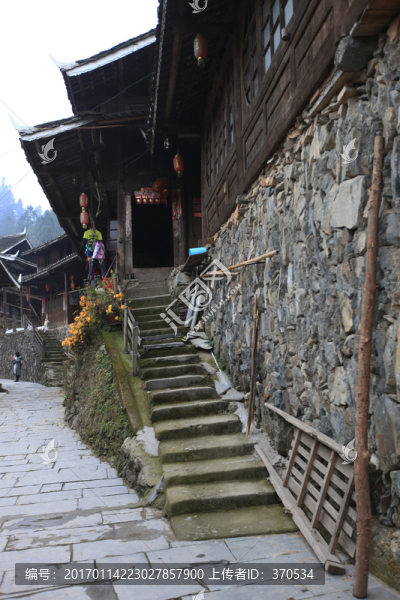 地筍苗寨,湘西,少數(shù)名族,山寨