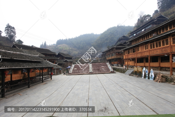 地筍苗寨,湘西,少數(shù)名族,山寨