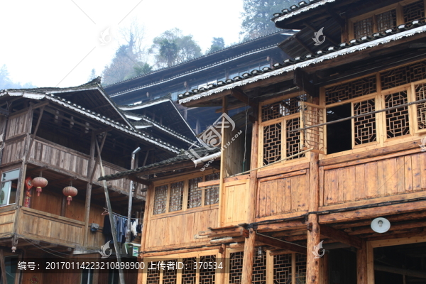 地筍苗寨,湘西,少數(shù)名族,山寨