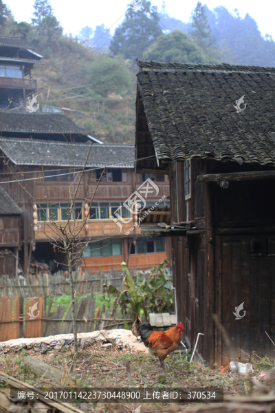 地筍苗寨,湘西,少數(shù)名族,山寨