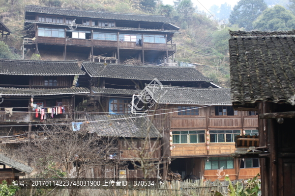 地筍苗寨,湘西,少數(shù)名族,山寨