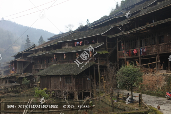 地筍苗寨,湘西,少數(shù)名族,山寨