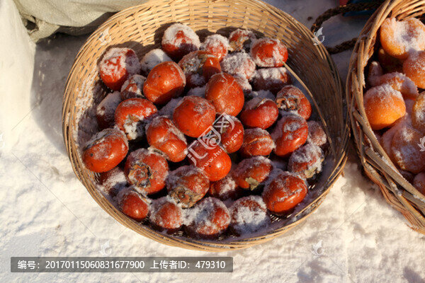凍貨,凍水果,凍柿子