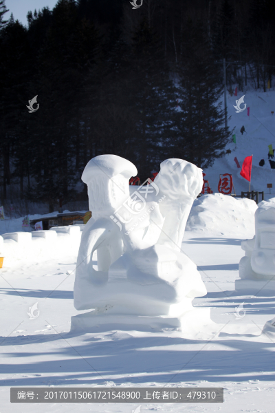 雪雕,雕塑,雪鄉(xiāng),冰雪藝術(shù)