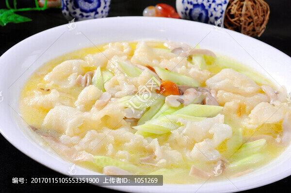 青瓜濃湯煮魚肚