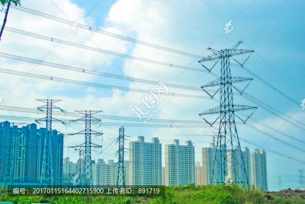 高壓輸電塔,電網(wǎng),電力鐵塔