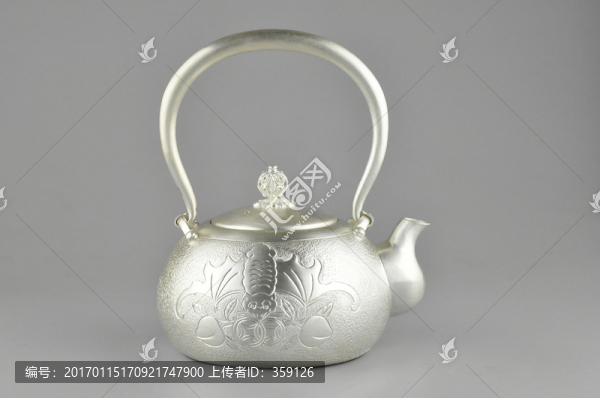 銀茶壺