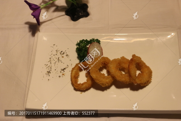 魷魚圈美食圖片
