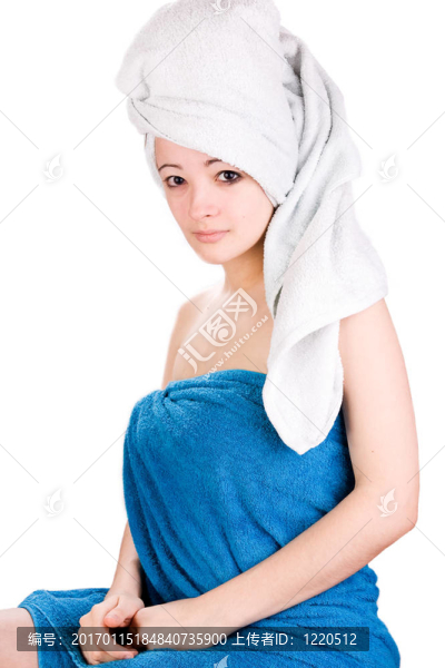 美麗健康的女人