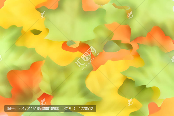 秋天的落葉背景