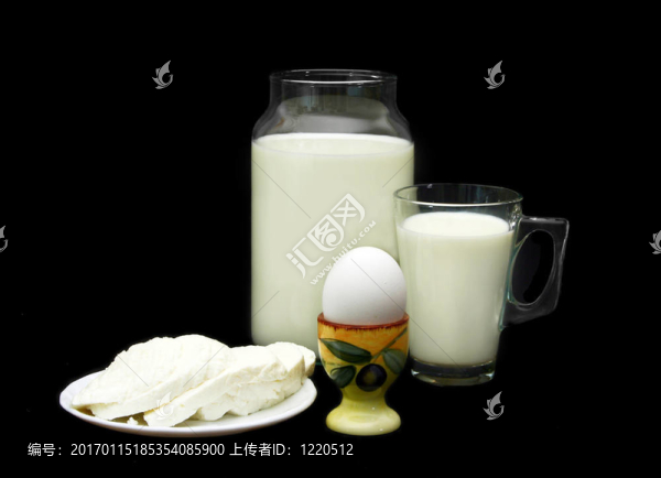 雞蛋；奶酪和牛奶