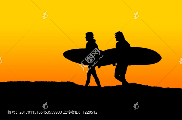 上午的沖浪者