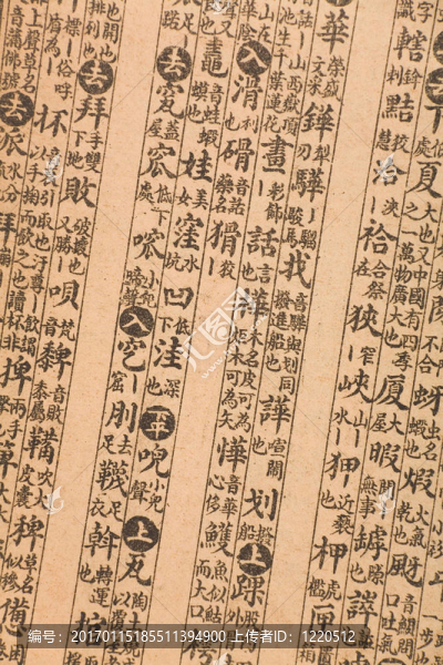 古董中國書頁