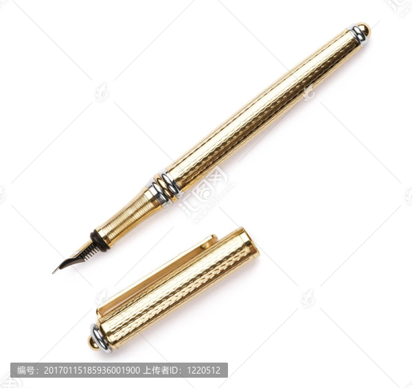 金色的筆