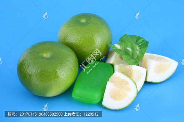 液體綠色水果霜香皂芳香清潔化妝用品