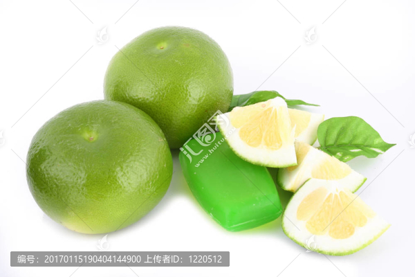 液體綠色水果霜香皂芳香清潔化妝用品