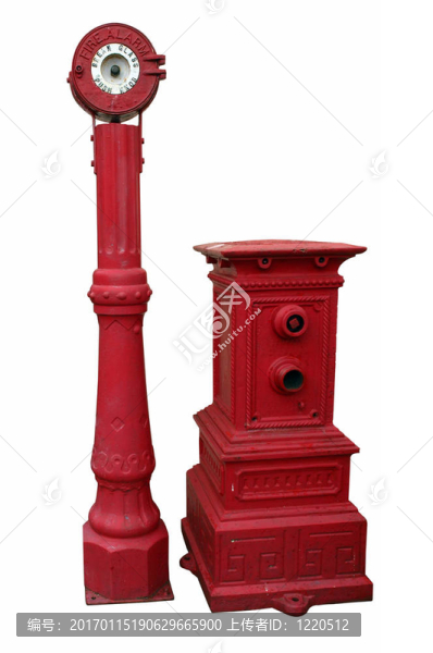 仿古火災報警及消防栓