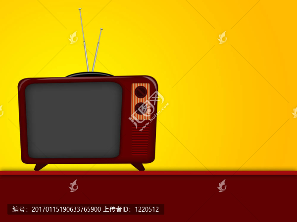 老電視