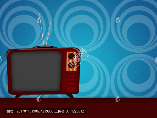 老電視