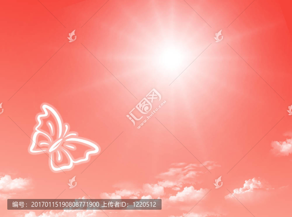 春天的天空