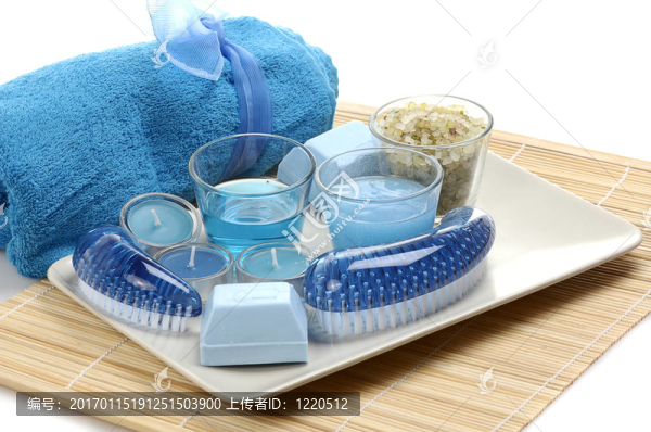 藍色溫泉