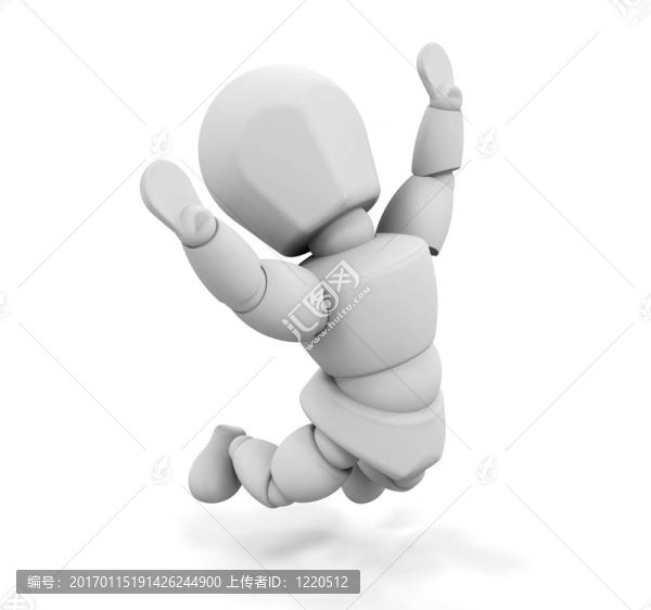 高興的跳起來(lái)