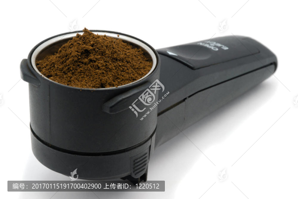 咖啡壺的一部分