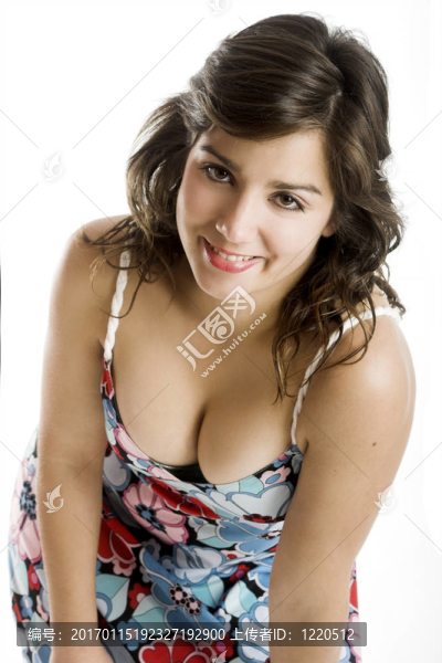 美麗幸福的女人
